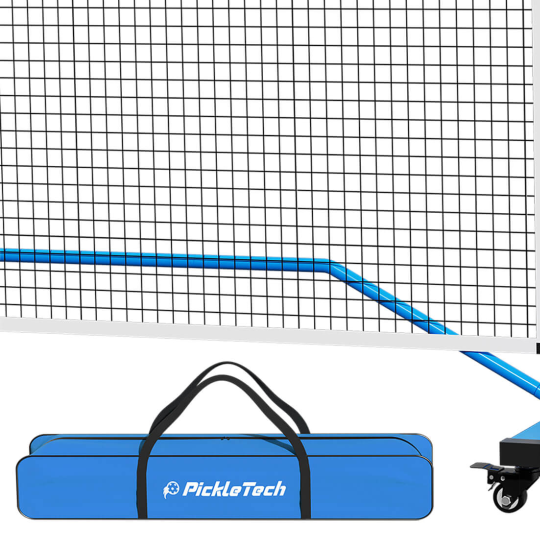 Pickleball verkko pyörillä