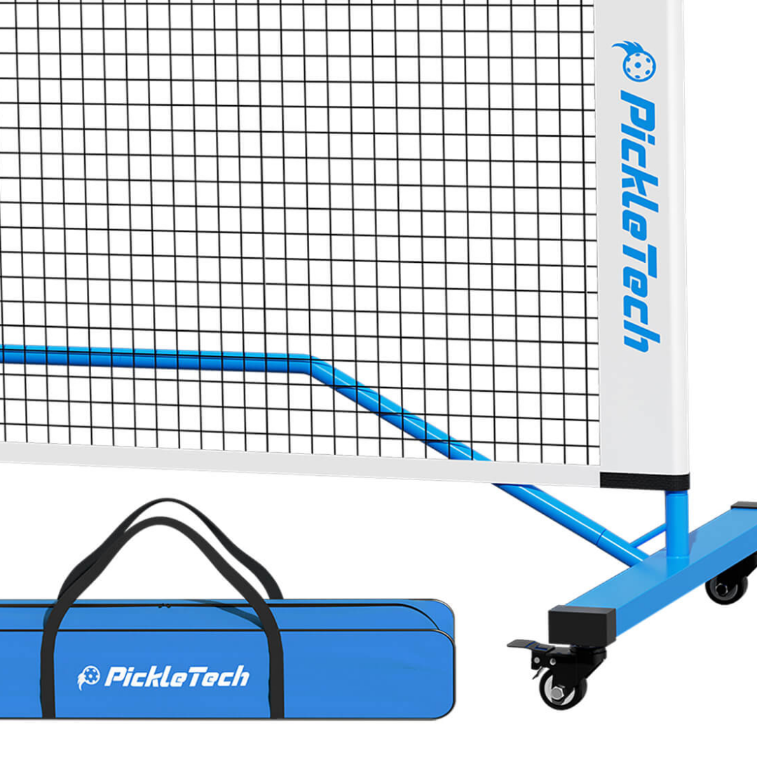 Pickleball verkko pyörillä