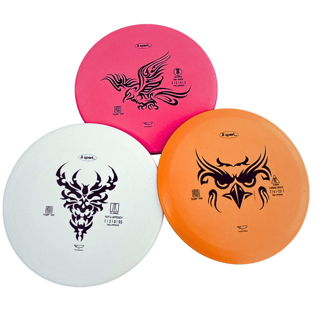 Yikun Discs PDGA Frisbeegolfsetti